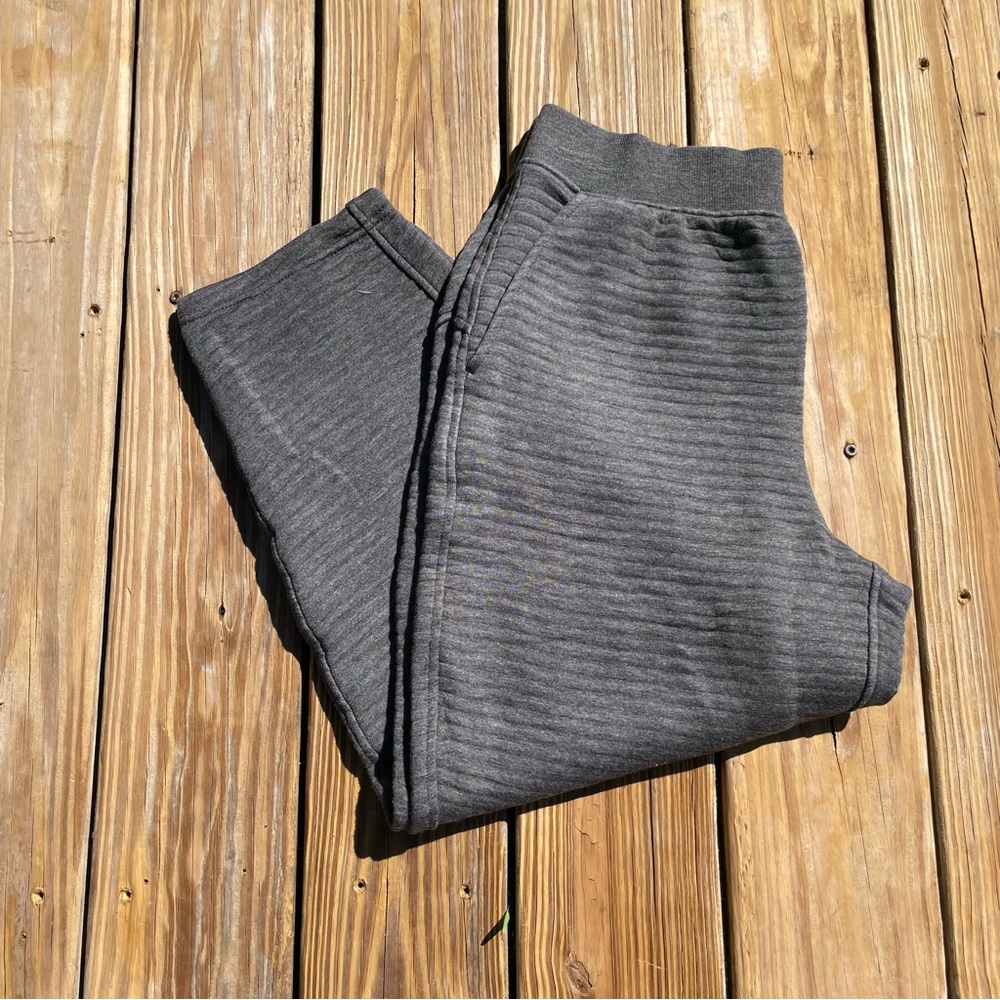Athleta Coaster Luxe Waffle Jogger Womens Dune Stretch NEW